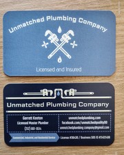 Logo for Unmatched Plumbing Company