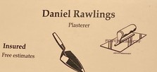 Logo for Dan Rawlings Plastering