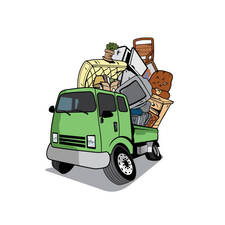 Logo for Quik Cleanouts Junk Removal
