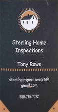 Logo for Sterling Home Inspections, LLC