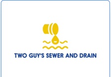 Logo for Two Guy's Sewer and Drains