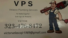 Velasco's Plumbing Services - Unlicensed Contractor logo