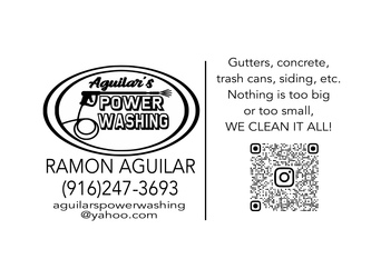 Aguilar's Power Washing logo