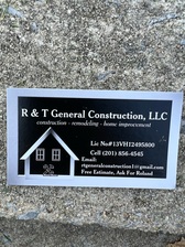 Logo for R&T General Construction