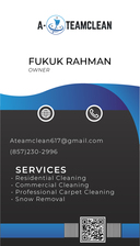 Logo for A Team Cleaning