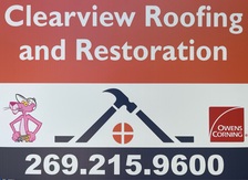 Logo for Clearview Roofing and Restoration, LLC