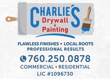 Logo for Charlie's Drywall & Painting