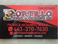 Logo for Portillo Paving, LLC
