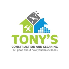 Tony's Construction and Cleaning logo
