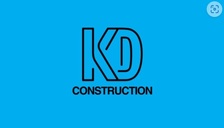 Logo for KD Construction