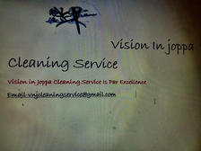 Logo for Vision In Joppa Cleaning Service