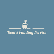 Logo for Dom's Painting Service