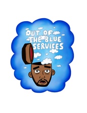 Logo for Out of The Blue Services