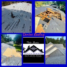Logo for Santos Roofing Painting and Remodeling LLC