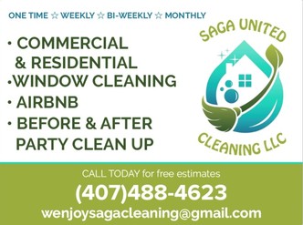 Saga United Cleaning, LLC. logo