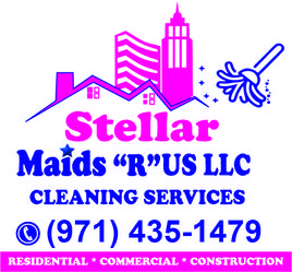 Stellar Maids ''R''US logo