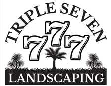 Logo for Triple Seven Landscaping, LLC