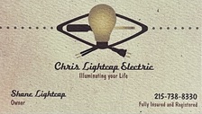 Logo for Chris Lightcap Electric