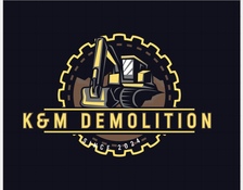Logo for K&M Demolition and Hauling Services