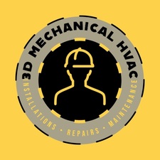 Logo for 3D Mechanical HVAC
