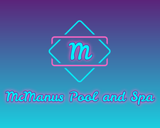 Logo for McManus Pool and Spa