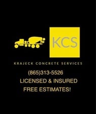 Logo for Krajeck Concrete Services