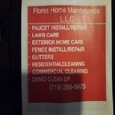 Logo for Flores Home Maintenance, LLC.