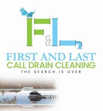 First And Last Call Drain cleaning logo