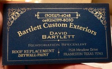 Avatar for Bartlett Custom Exteriors