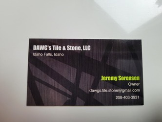 Dawg's Tile & Stone LLC logo