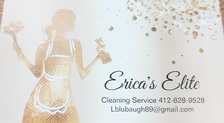 Logo for Erica's Elite Cleaning Service