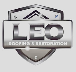 Leo Roofing & Restoration logo