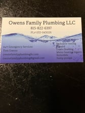 Logo for Owens Family Plumbing, LLC