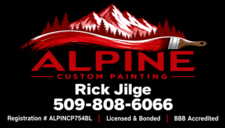 Alpine Custom Painting logo