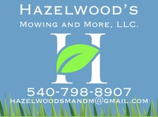 Logo for Hazelwoods Mowing & More