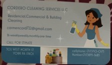 Logo for Cordero Cleaning Services