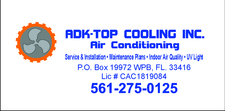 Logo for ADK-TOP COOLING INC