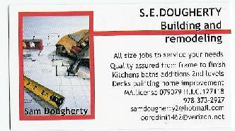 SE Dougherty Building and Remodeling logo