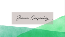 Jerman Carpentry LLC logo