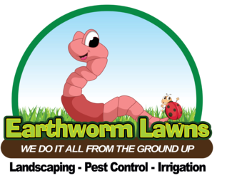 Earthworms Lawn Landscape & Pest Control logo