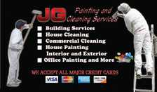 JG Painting & Cleaning Services logo