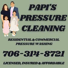 Logo for Papi's Pressure Cleaning
