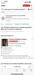 Dennis's Heating & Cooling logo