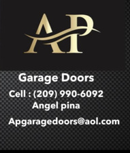 Logo for AP Garage Doors - Unlicensed Contractor