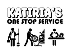 Logo for Katiria's One Stop Services