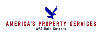APS RAIN GUTTERS logo