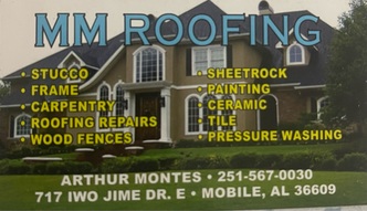 MM Roofing logo