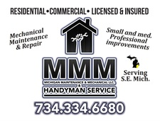 Logo for Michigan Maintenance and Mechanical LLC.