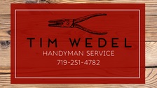 Logo for Tim's Handyman Service