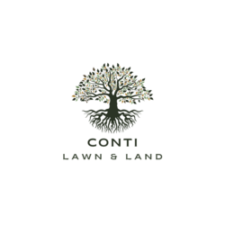 Conti Lawn and Land logo